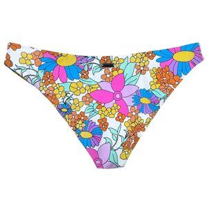 NWT VETCHY LAGUNA FLORAL BIKINI BOTTOM RESORT BEACH SWIMWEAR SURFER VACATION LG